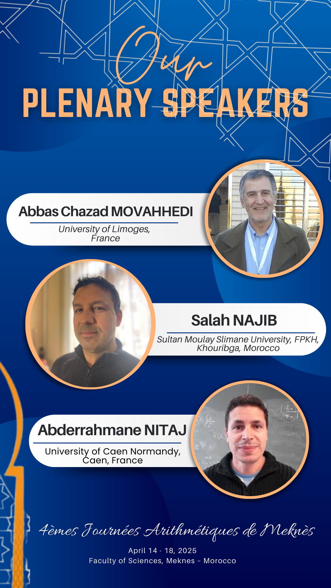 Plenary Speakers Page 4