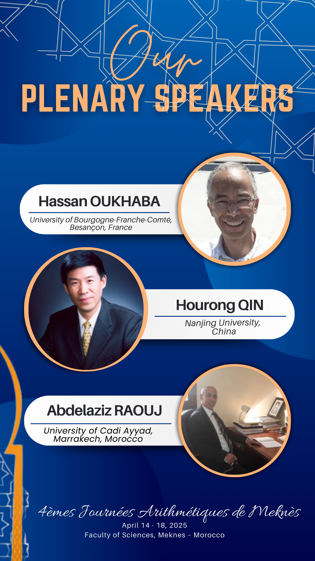 Plenary Speakers Page 5