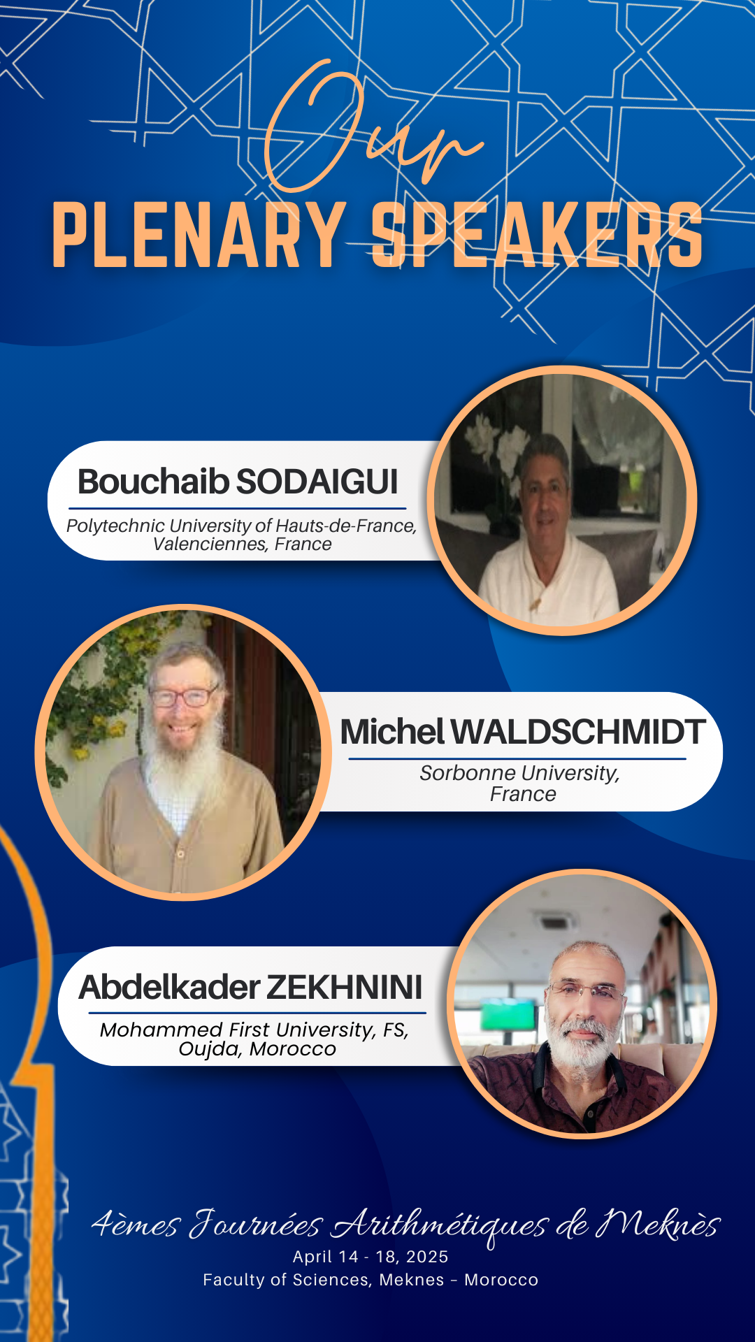 Plenary Speakers Page 6